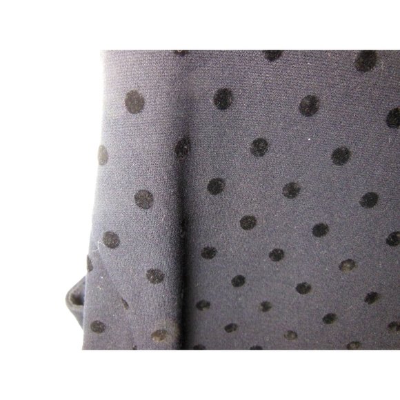 J Crew Women's Jacquard Polka Dot, Sleeveless A-Line, Little Black dress Size Sm - Picture 4 of 6